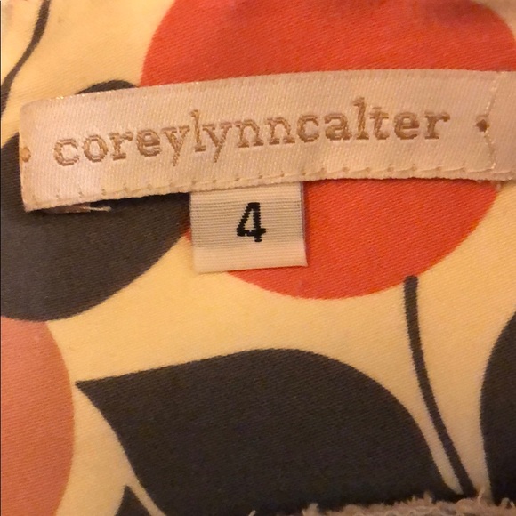 Anthropologie spring print skirt with pockets - Picture 7 of 8